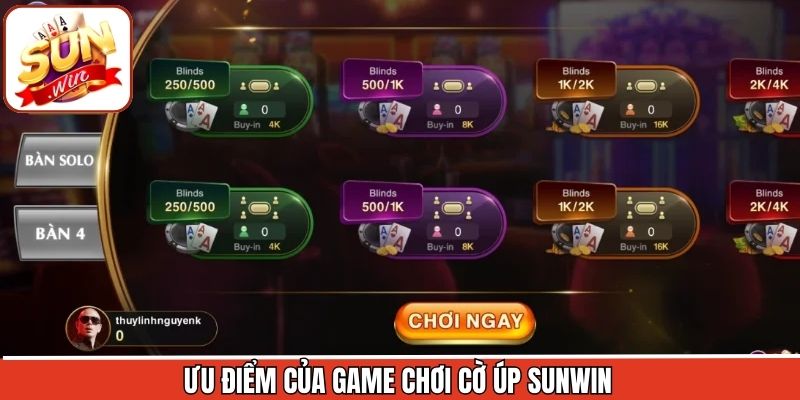 Bật mí những đặc điểm nổi bật của bộ môn cờ úp tại Sunwin